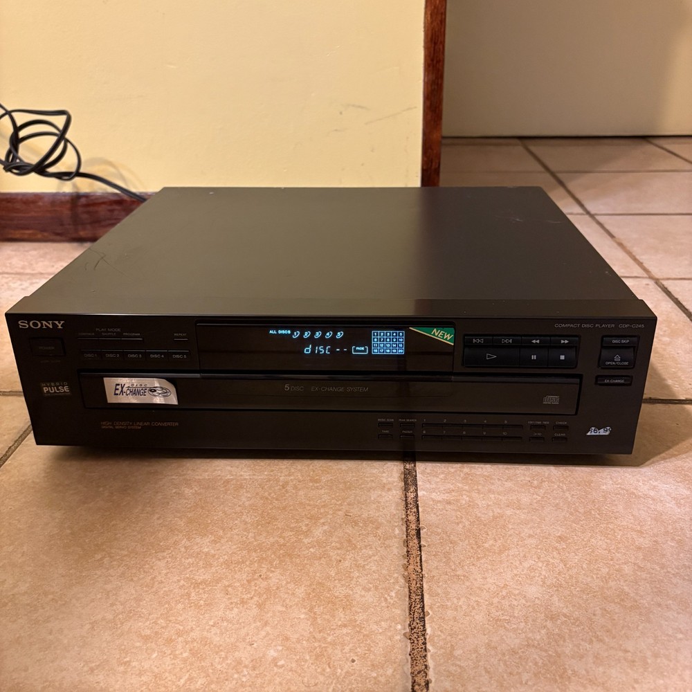 Sony CDP-C245 5-Disc CD Player