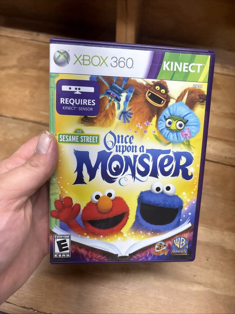 Microsoft 1414 Xbox 360 Kinect Sensor Bar & 10 Games - TESTED NICE DISCS!