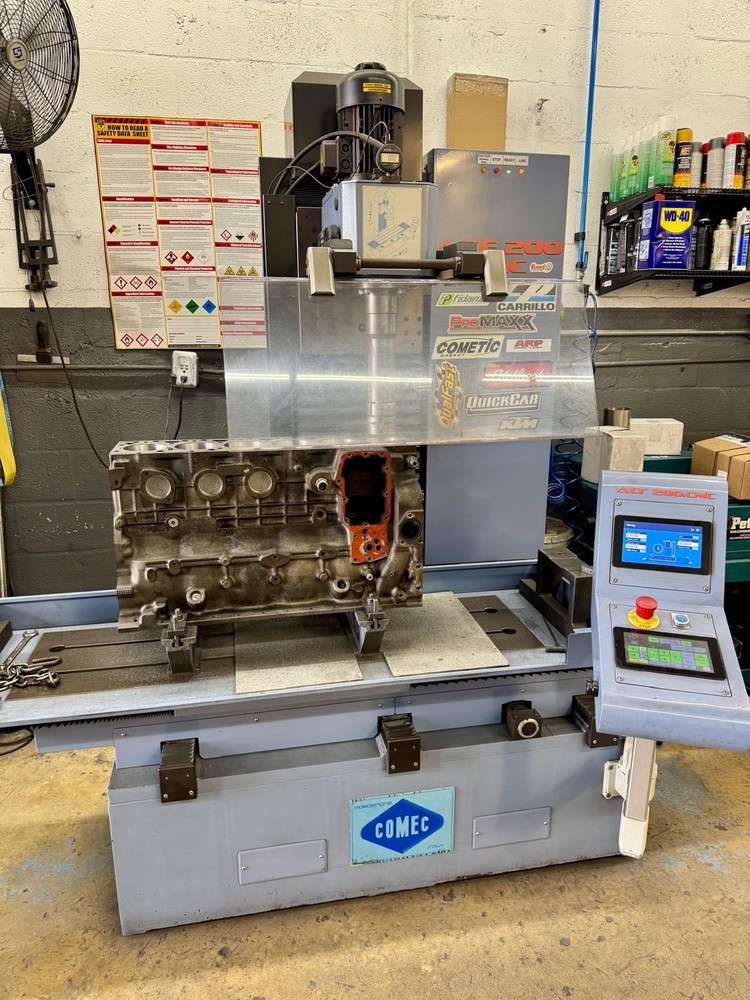 COMEC ACF 200.CNC CYLINDER BORING-RESURFACING MACHINE