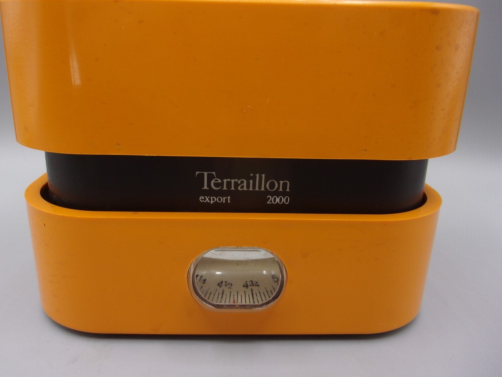 Vintage TERAILLON 6.5" Export Kitchen Scale w/ Top & Magnifying Scale Reader