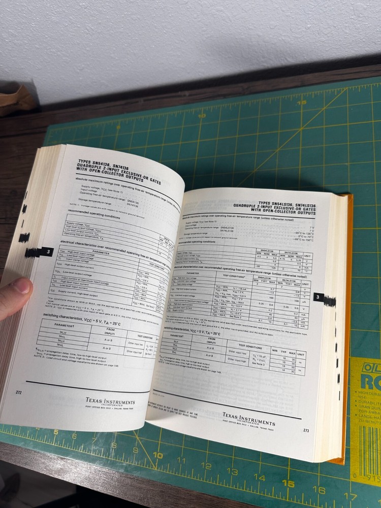 Texas Instruments The TTL Data Book For Design Engineers First Edition