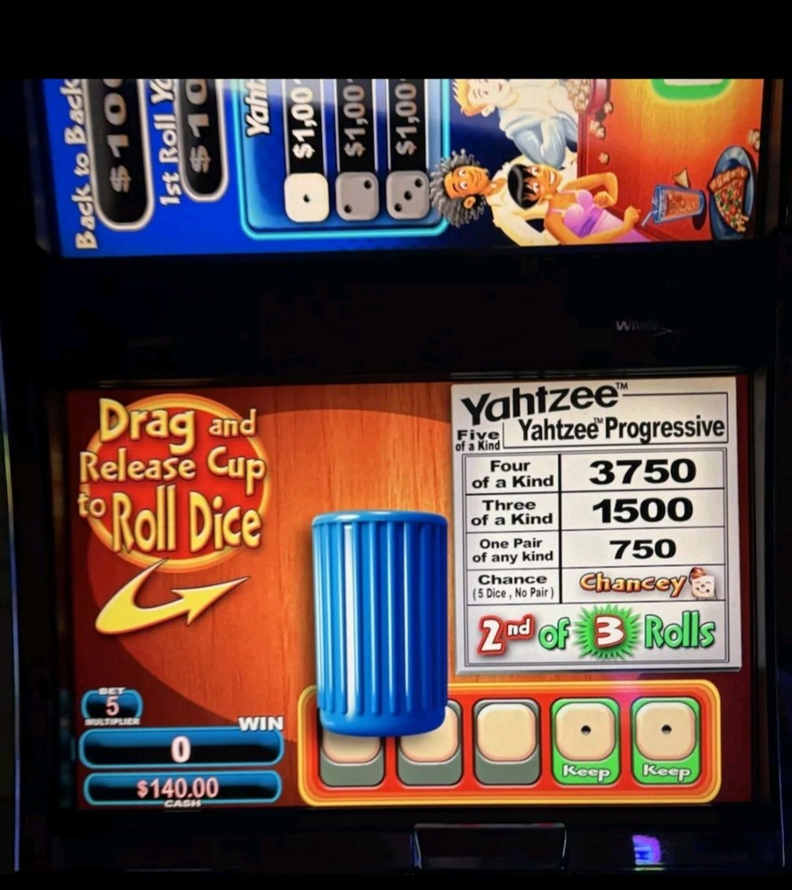 WMS BB2 YAHTZEE SLOT MACHINE SOFTWARE SET GAME CARD ONLY. EXTREMELY FUN TESTED