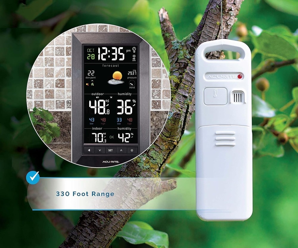 Digital Weather Forecaster with Temperature & Humidity=