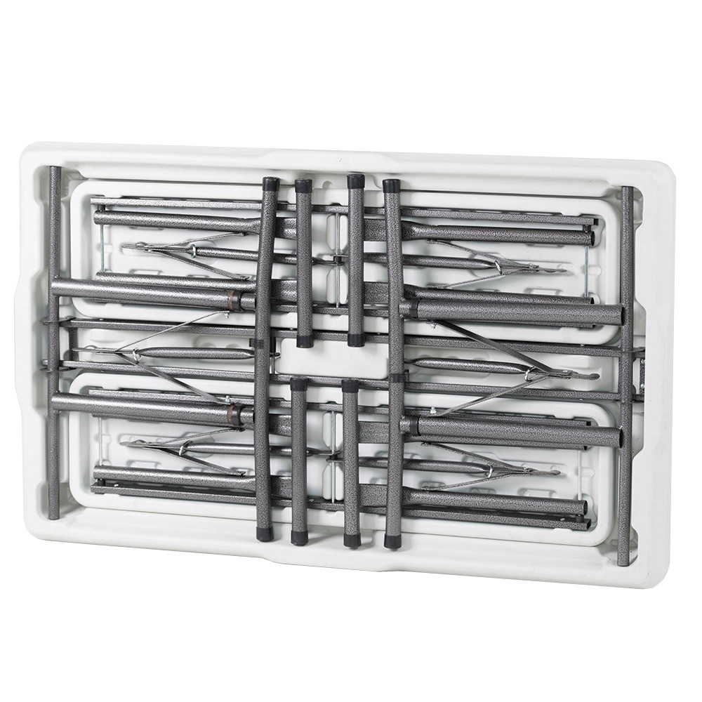 Hiland 44" Polyethylene Folding Picnic Table