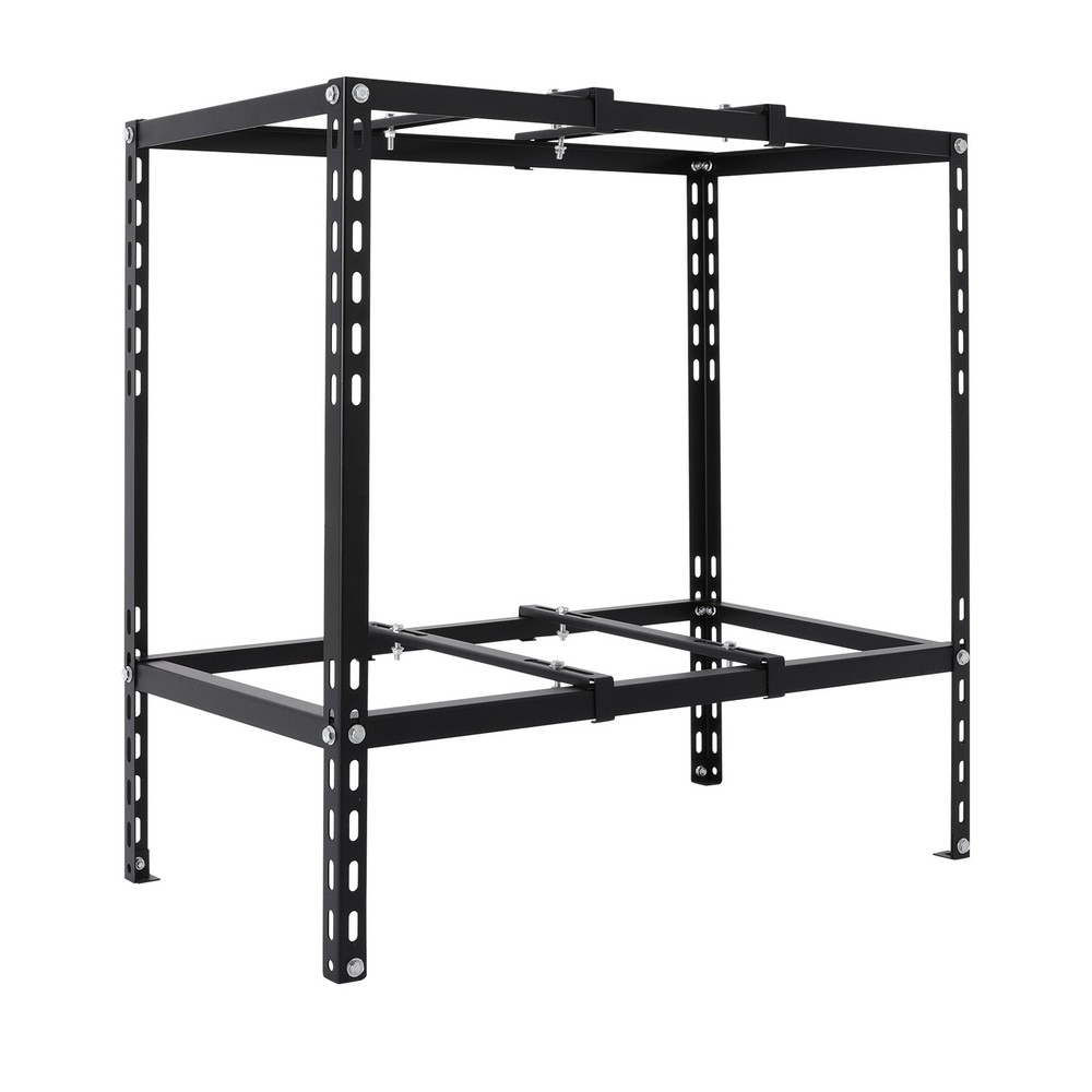 Air Conditioner Unit Support Bracket Black Stand Bracket Split Ground Bracket US