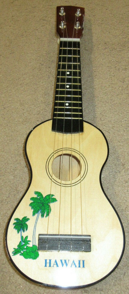 Ukulele: Hawaii: 20" Long: Unbranded