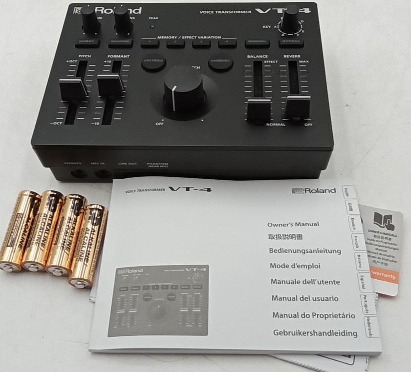 Roland VT-4 Voice Transformer & Effects Processor Auto Tune