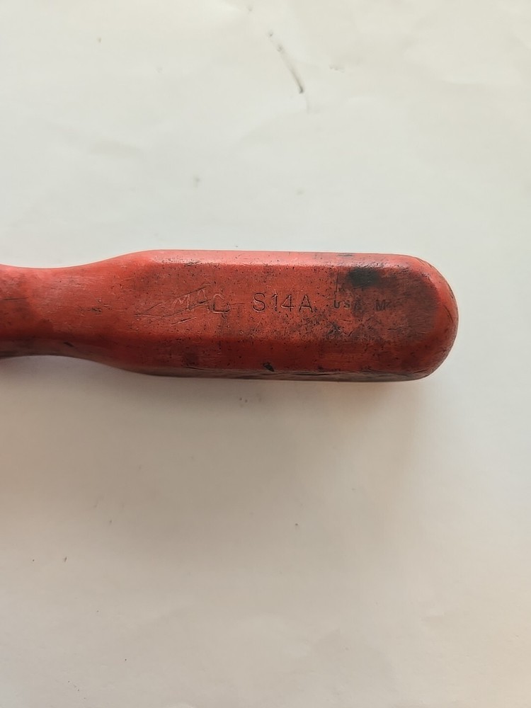 Mac Tools Brake Spring Retainer Tool Red Hard Handle S14A