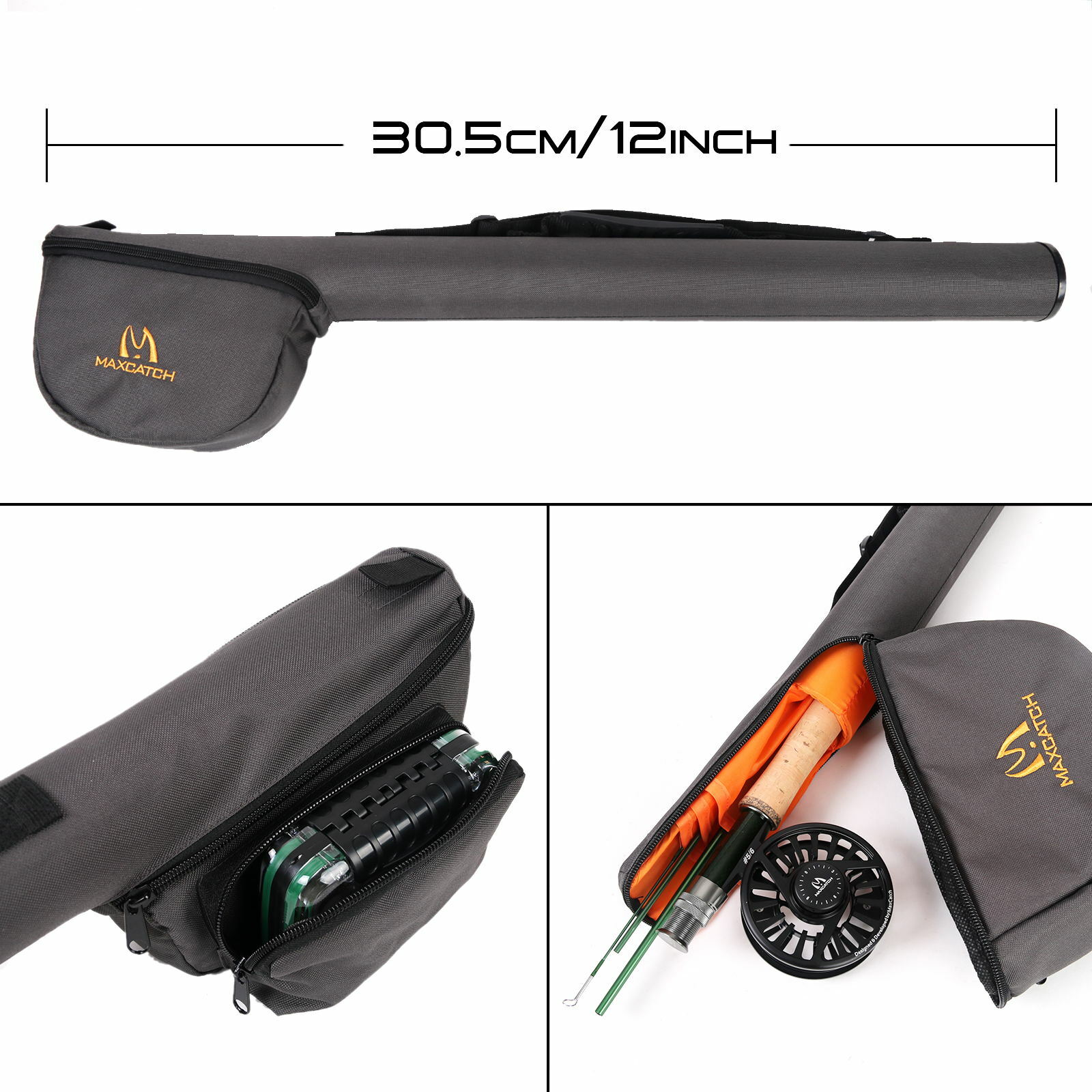 Maxcatch Premier Fly Fishing Rod Reel Combo Complete 9' Fishing Outfit Kits