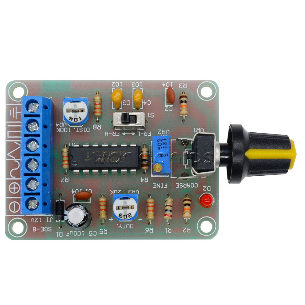 Sine Square Triangle Welded ICL8038 Monolithic Function Signal Generator Module