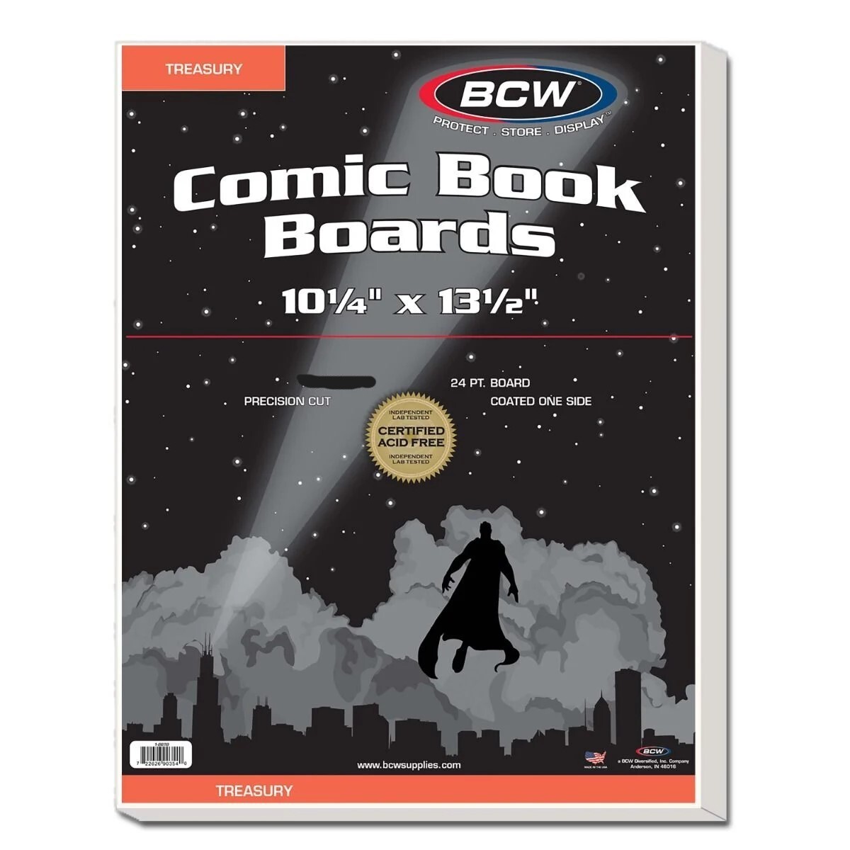 New (6 ct) BCW Combo Pack Treasury Comic Book Bags & Boards
