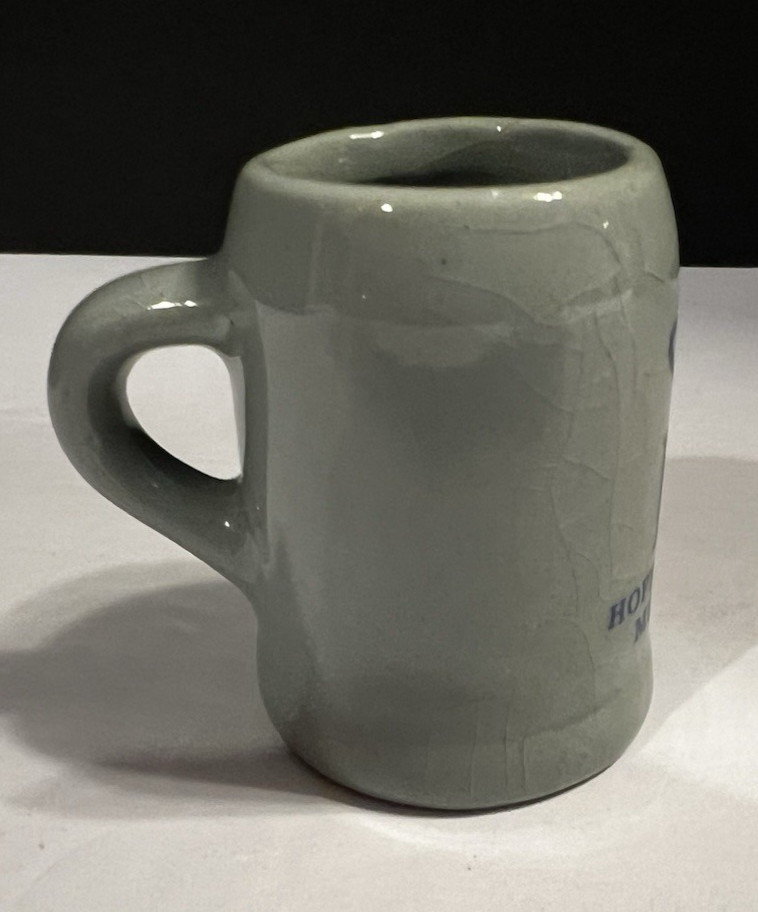 Vtg HB Hofbrauhaus Munchen Mini Ceramic Stoneware Stein Mug Shot Glass 2.25"