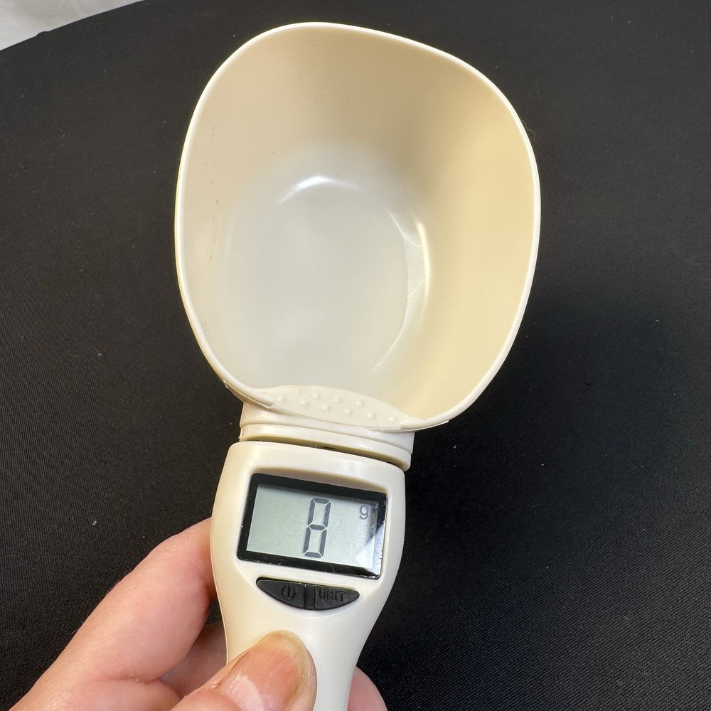Electronic Measuring Spoon Scale (High-Precision, LCD, Cooking/Baking/Pets) Cup