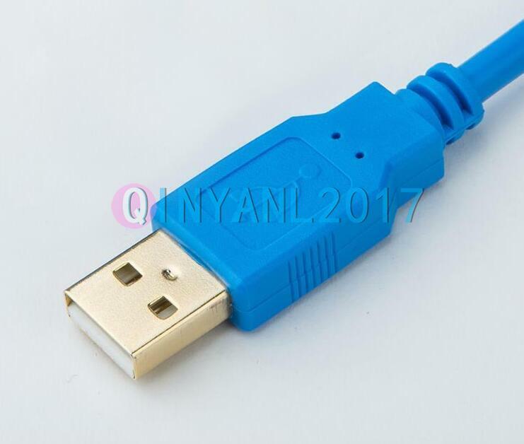 1PCS PLC Programming Cable USB-SC09 Suitable Mitsubishi FX/A Series