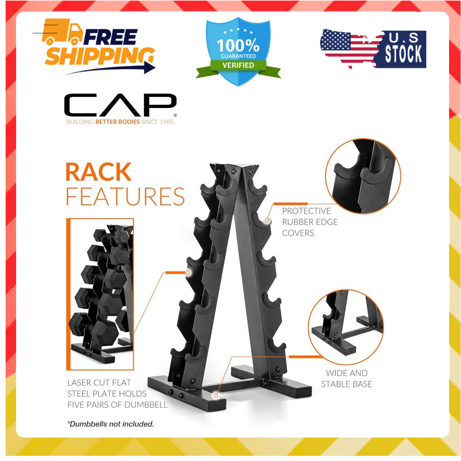A-Frame Dumbbell Weight Rack | Color Series