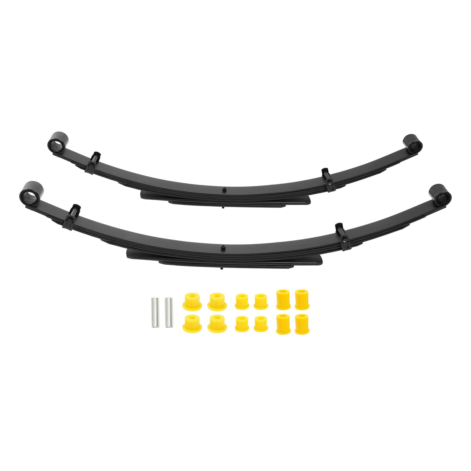 1.5" Lift Rear Leaf Springs For Nissan Xterra 4.0L 2005-2014 w/ Bushing Kit Pair