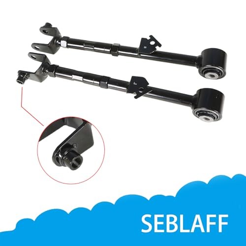 2-Pack Adjustable Rear Alignment Camber Arm Kit Replacement for TL TSX 2009