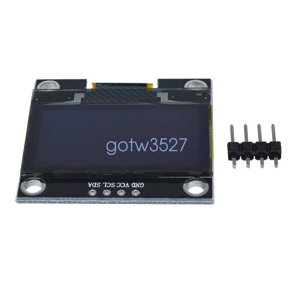 1.3" OLED LCD Display Module White/Blue IIC I2C Interface 3.3-5V For Arduino