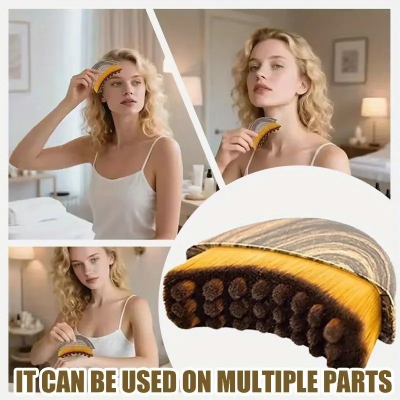 2PC Lymphatic Contour Face Brush Lymphatic Drainage Massager for Face by Glowiex