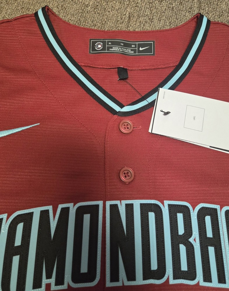 Corbin Carroll Signed Diamondbacks Nike Basball Jersey MLB Fanatics Authentic