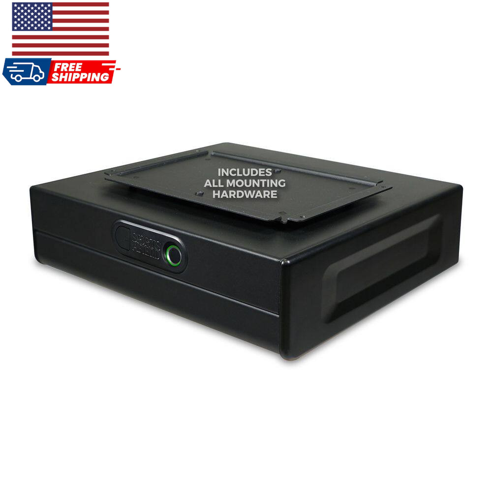 0.18 Cu Ft Quick Access Drop Action Security Vault with Biometric Lock