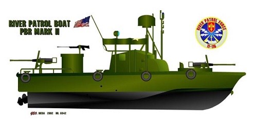 Address Labels - River Patrol Boat