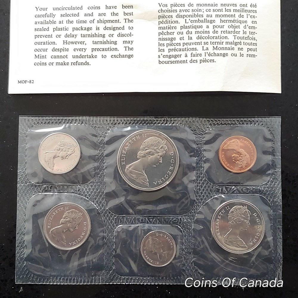 1970 Canada Prooflike 6 Coin Original Set Multiple Sets Available #coinsofcanada