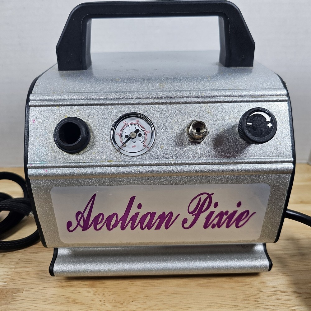 Aeolian Pixie Airbrush Compressor AS176 With Accessories