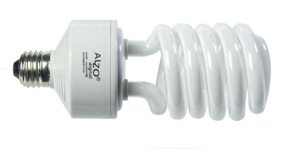 ALZO 45W CFL Photo Light Bulb 5500K, 2800 Lumens, 120V
