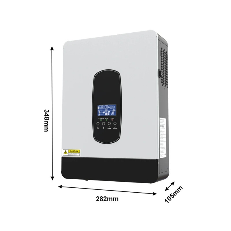2200W 12V Hybrid Solar Inverter Single-Phase AC240V Off Grid MPPT 80A Controller