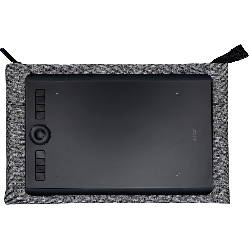 Wacom ACK52701 Soft Carrying Case for Tablets, Medium, Gray