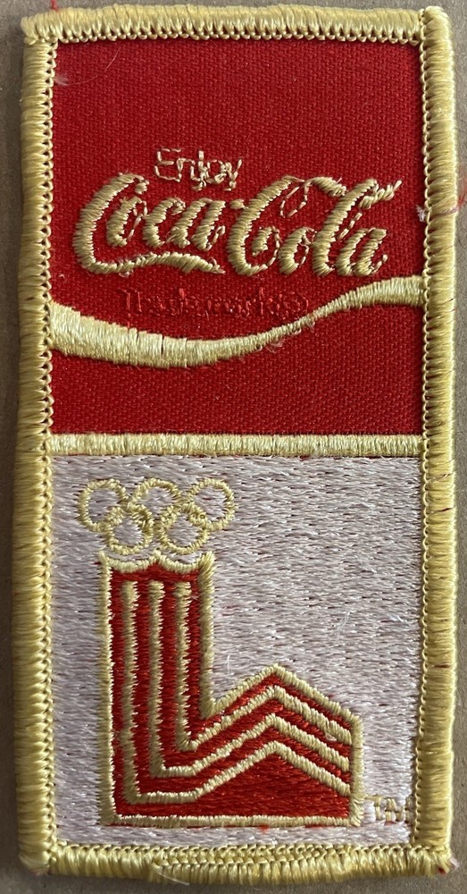 1980 Olympic Coca-Cola Patch