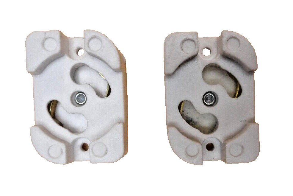 FLUORESCENT LAMP CONDENSOR / STARTER SOCKET (Qty 2)