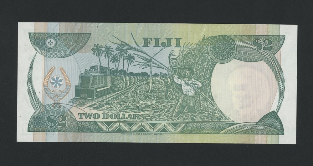 FIJI 2 DOLLARS ( 1995 ) PICK # 90a UNC.