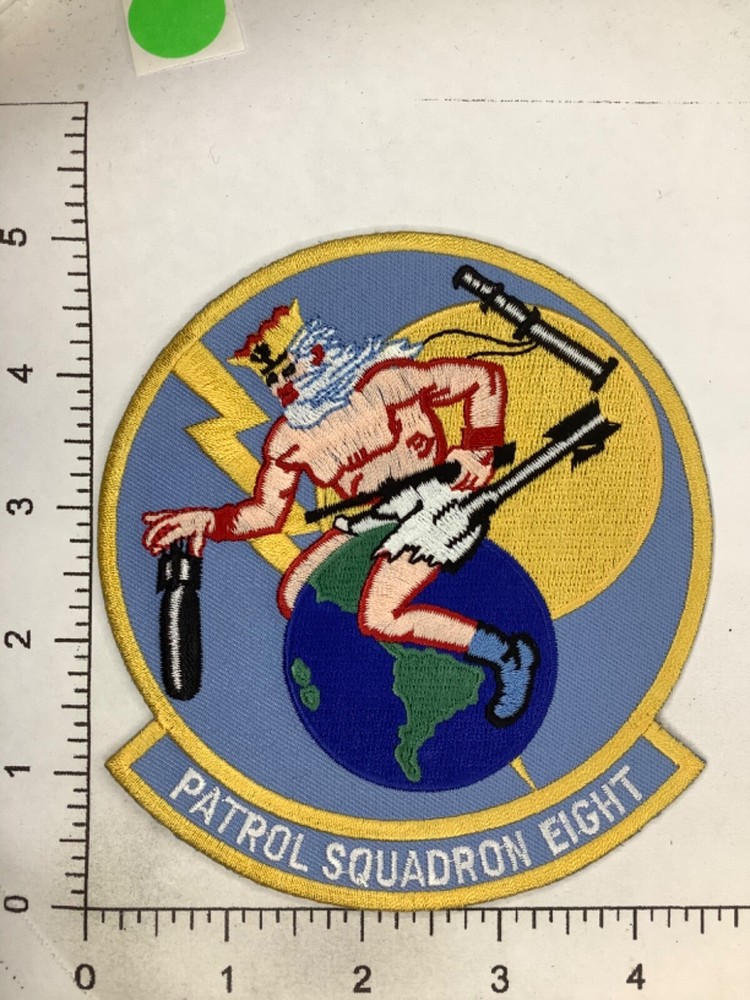 US NAVY PATROL SQD-8 SQUADRON PATCH