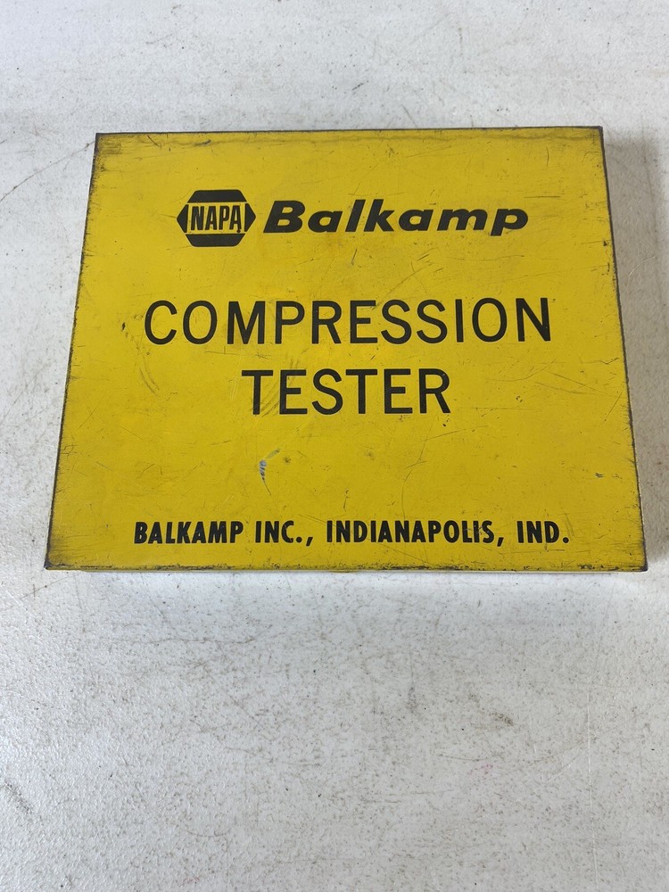Balkamp Compression Tester NAPA Vintage 8D53