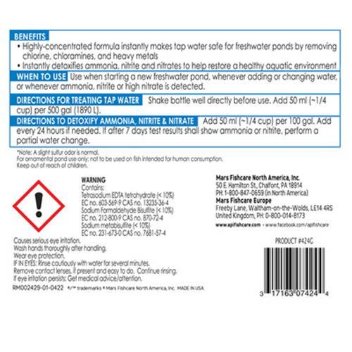 API Pond Aqua Essential Water Conditioner 32oz. 424G