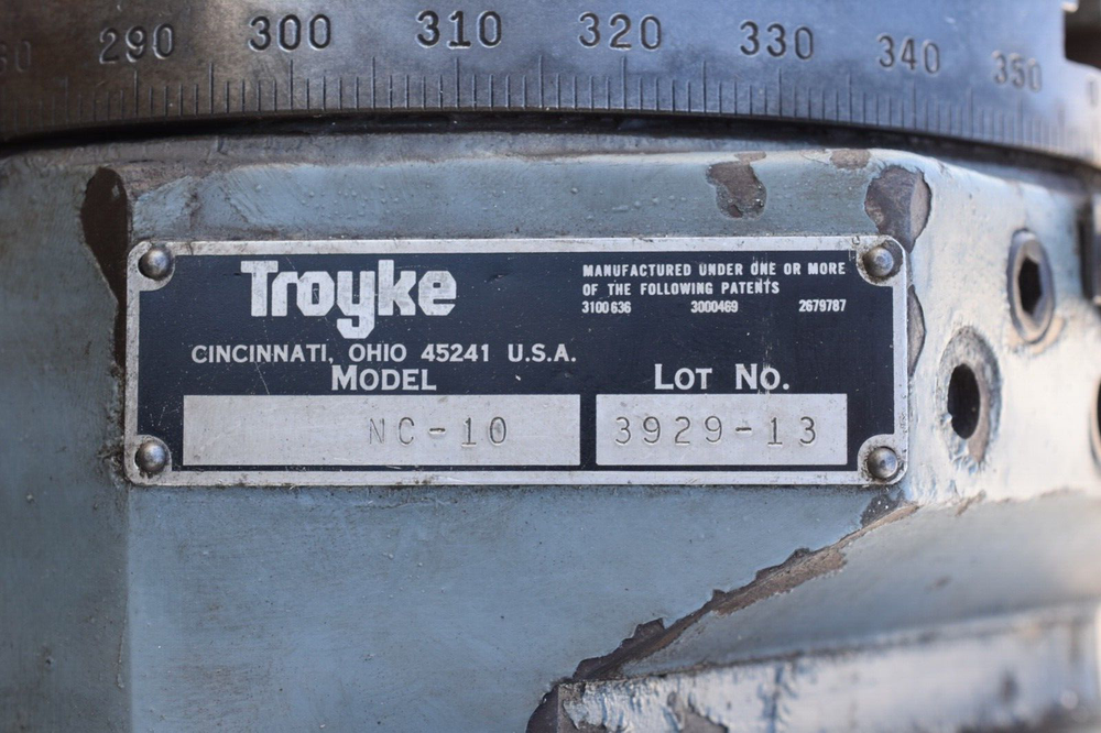 Troyke NC-10 4th Axis 10" Rotary Table
