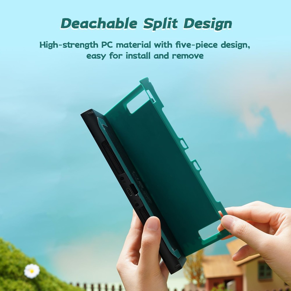 GeekShare Protective Shell Compatible with Switch 2, Kawaii Cartoon Dockable ...