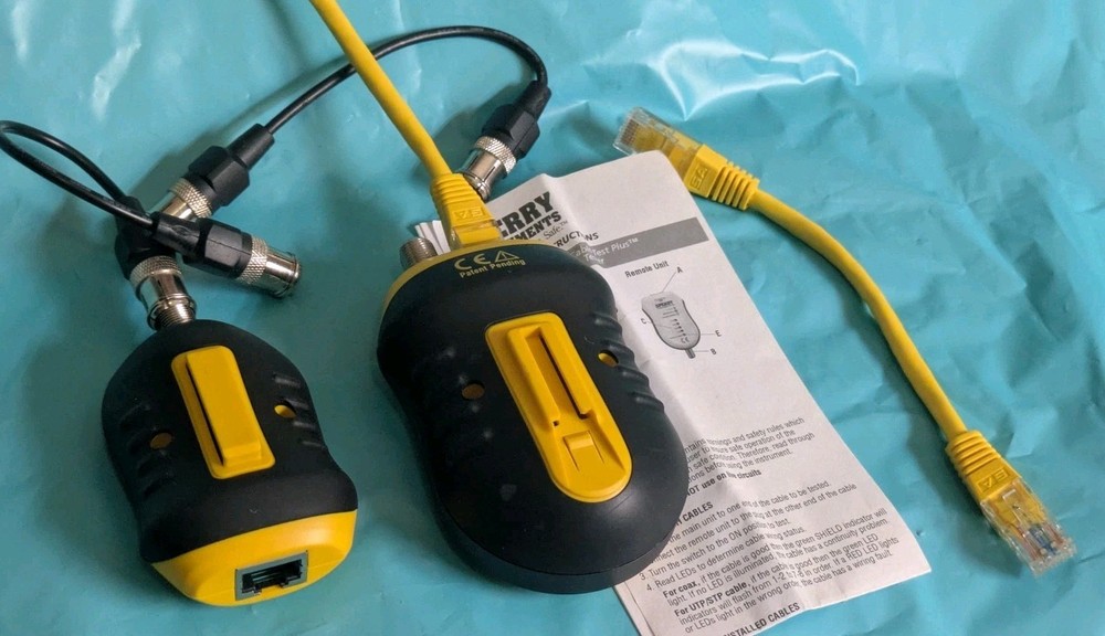 Sperry Instruments TT64202 Network & Coax Cable-Test Plus & Remote Unit w Leads