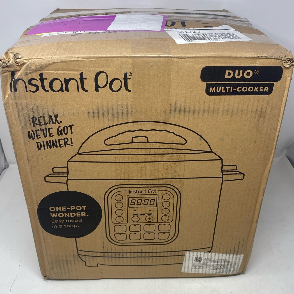 Instant Pot Duo 8-Qt Multi-Cooker Stainless/Black