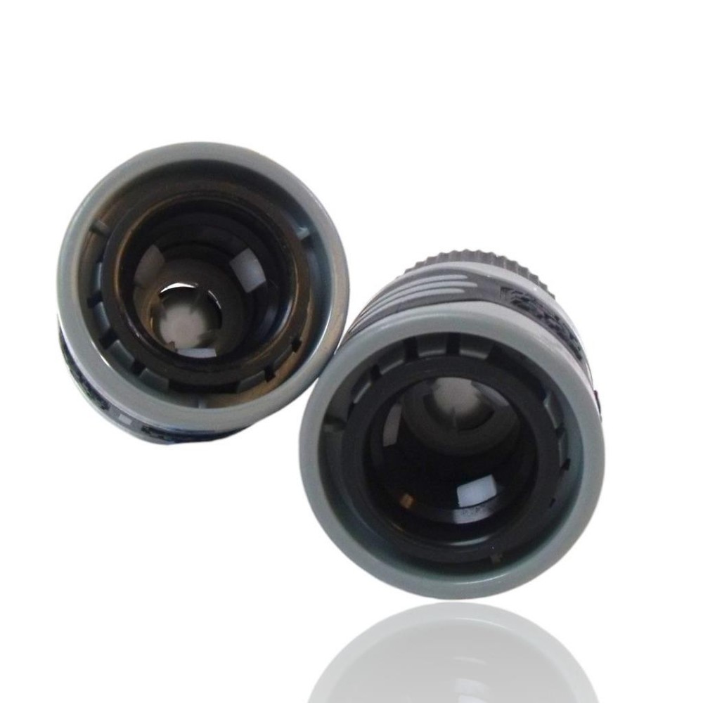 Melnor 6-Piece Quick Connect Set Adjustable Connector Bundle 65175AMZ Black Grey