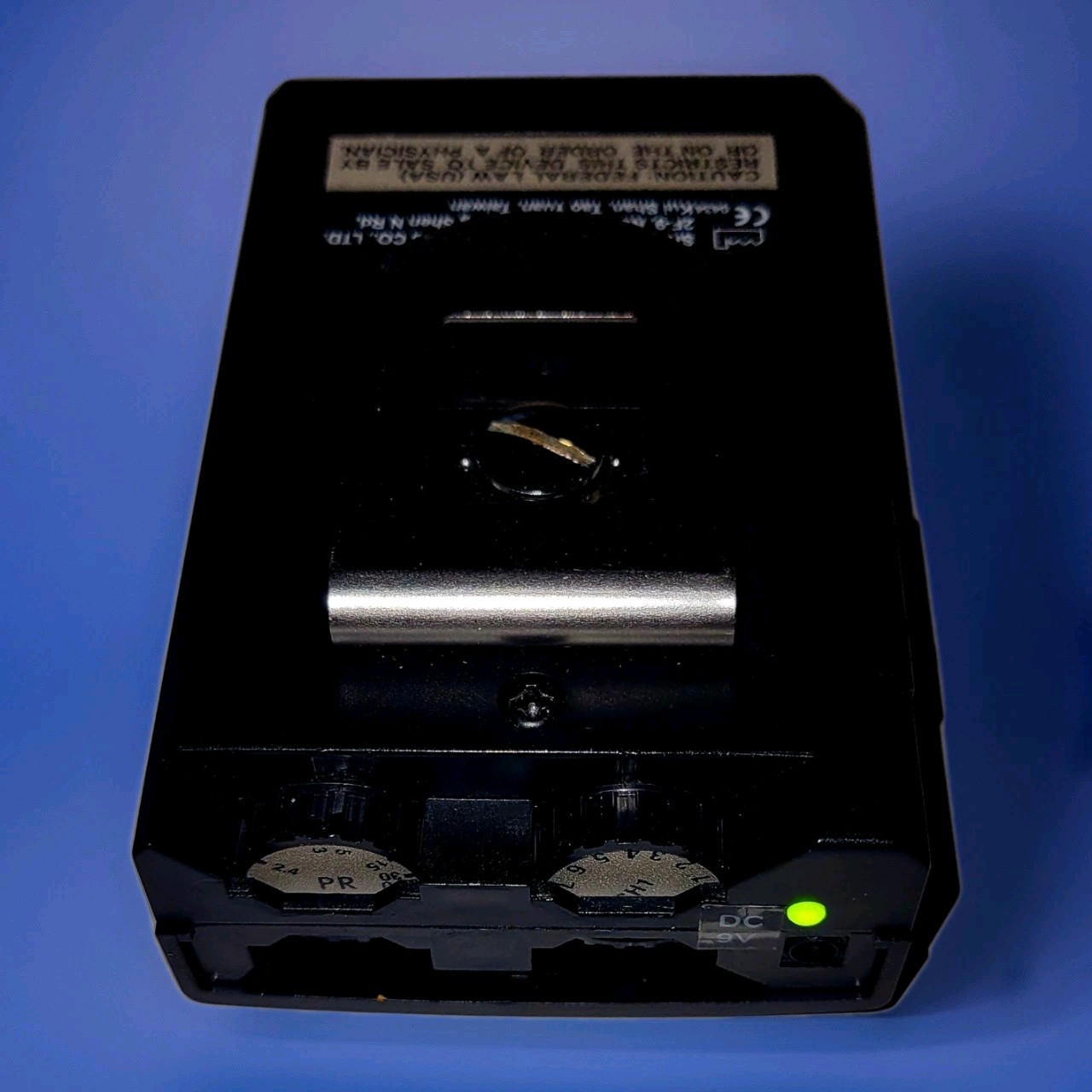 PGS-123 Pulsed Galvanic Stimulator Battery Operated Or With Power Adapter Tested