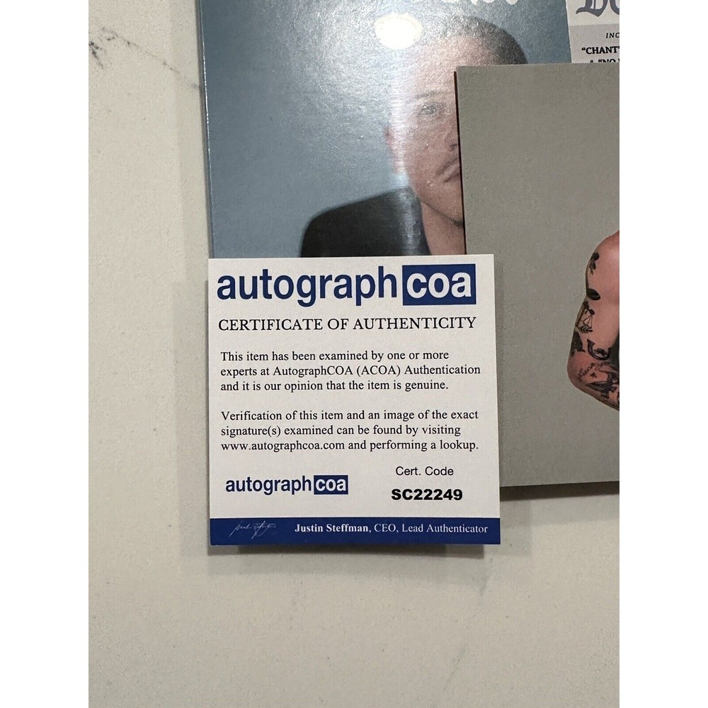 Macklemore Signed Autographed CD Ben ACOA Autographed COA Authenticated