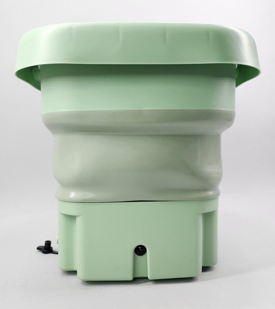Mini Washing Machine Portable Folding Sterilisation Drying Laundry W Spin &Drain