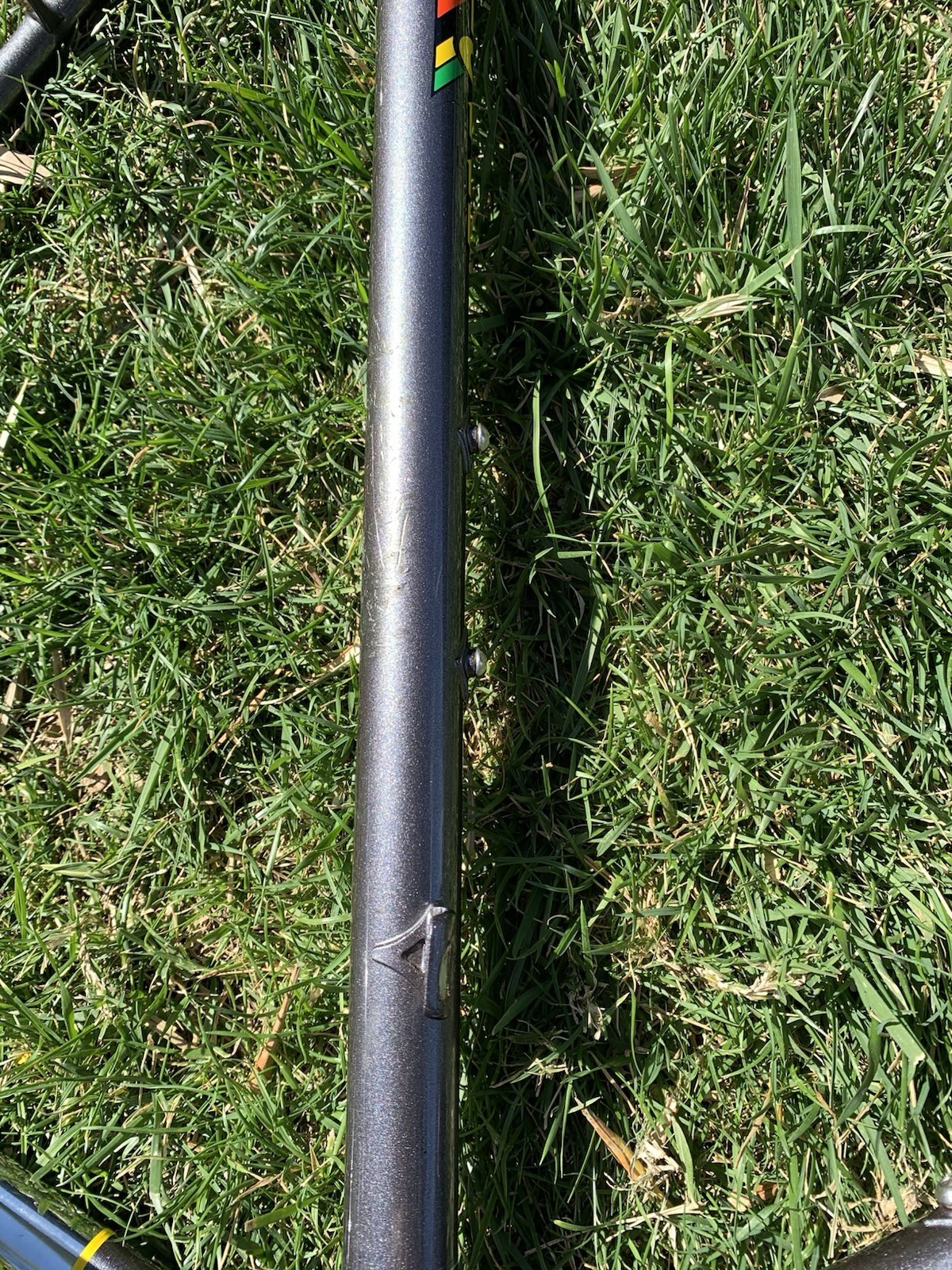 62cm x 60cm 1991 Guerciotti Steel Road Bike Frame Columbus TSX Clears 30mm Tire!