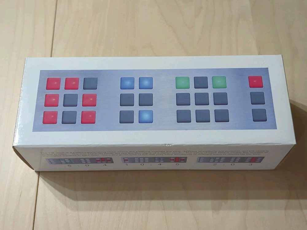 TIX Cube Root LED Clock