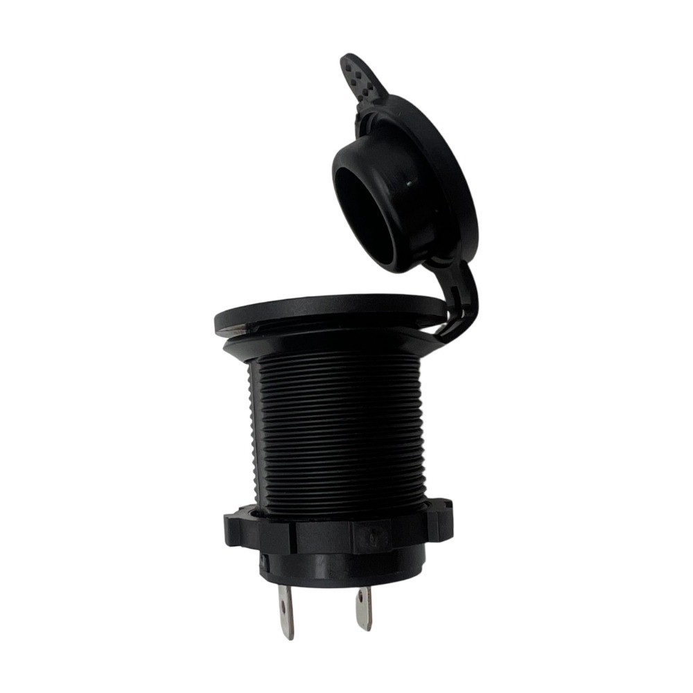 12V Cigarette Lighter Socket Power Plug Outlet Car Marine Motorcycle Receptacle
