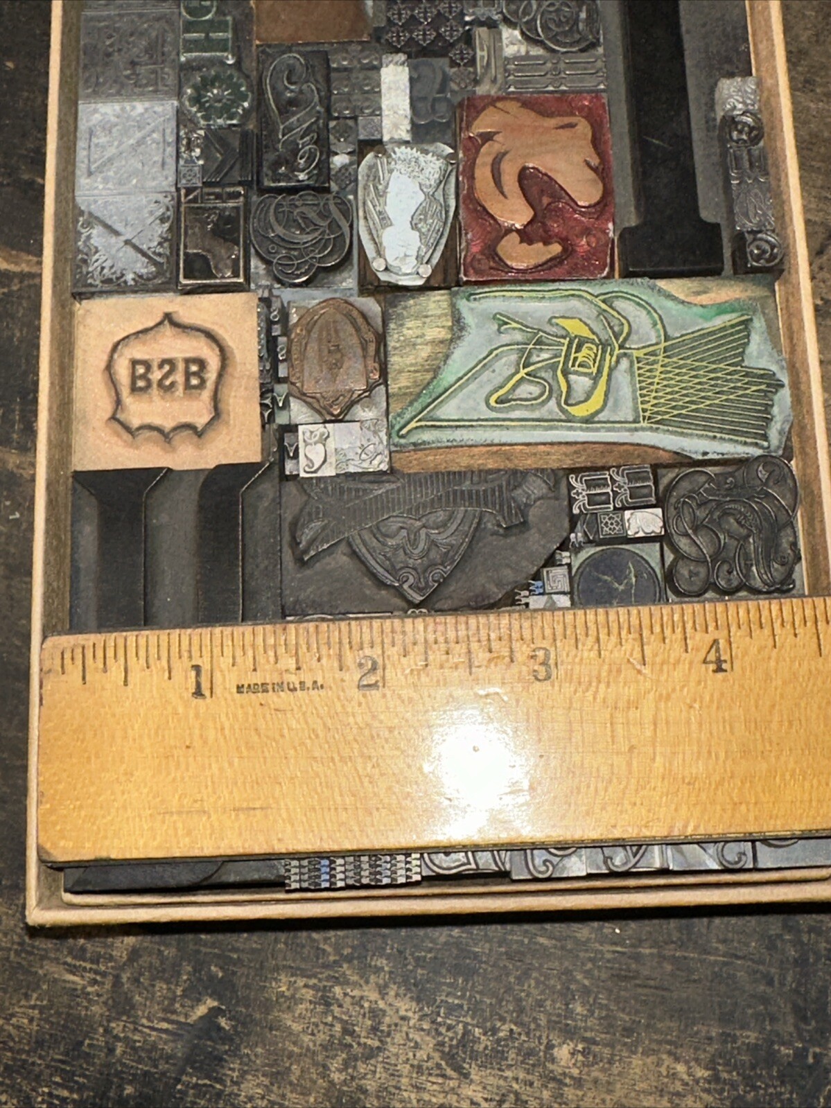 Printing Blocks Ornamentals Borders Dingbats. Wonderful Variety!! #C Beautiful!