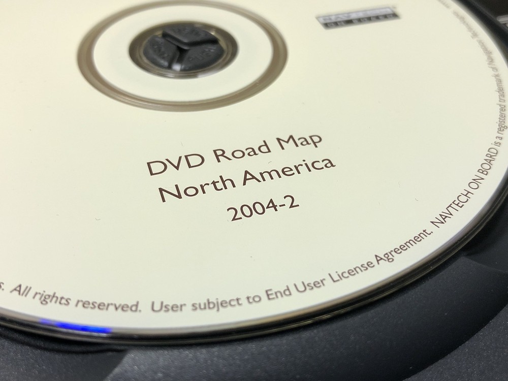 2004-2007 Rolls Royce Phantom Navigation DVD Map U.S Canada DVD Road Map